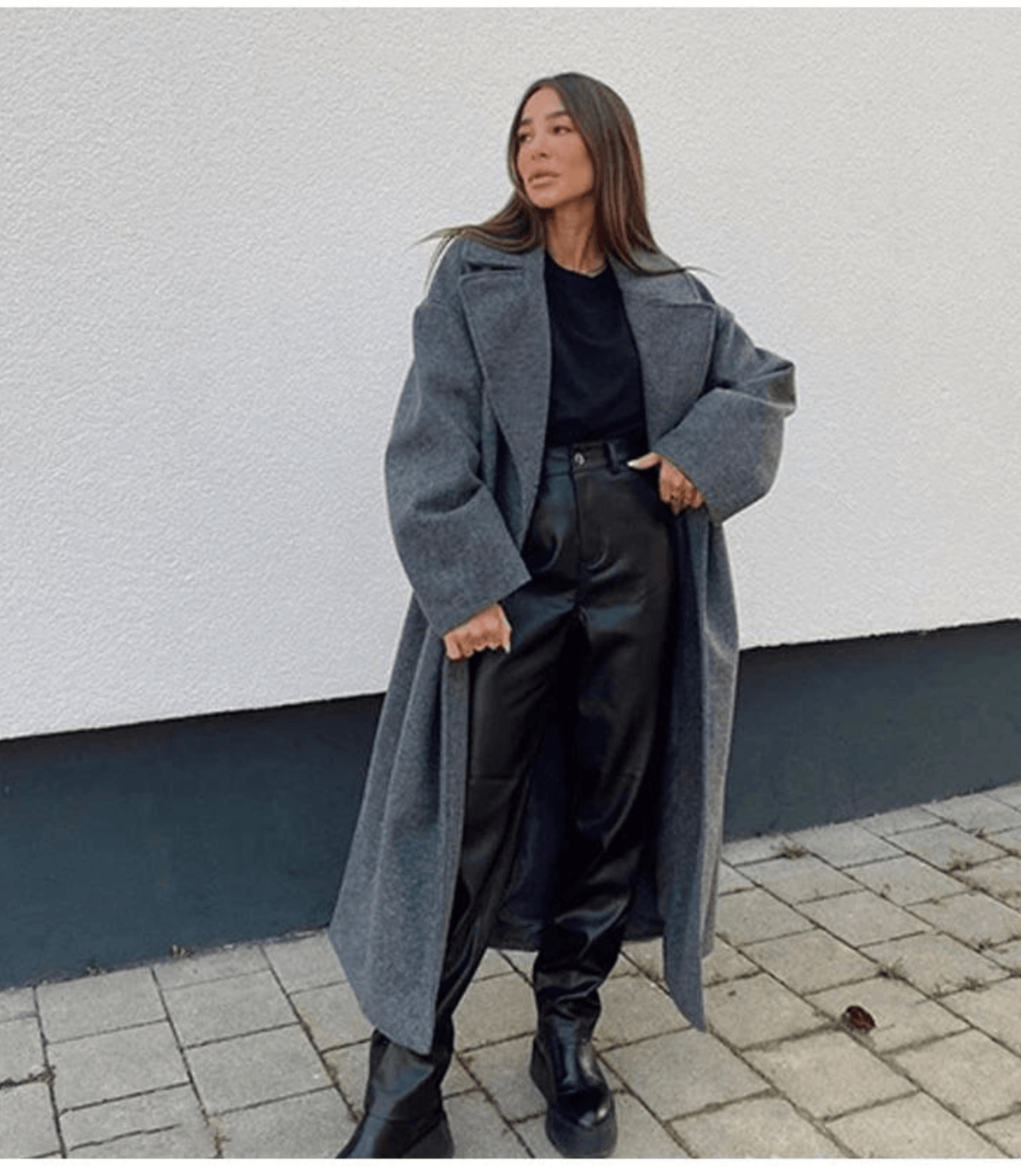 Roswitha - Lässiger klassischer Streetware-Wintermantel für Damen