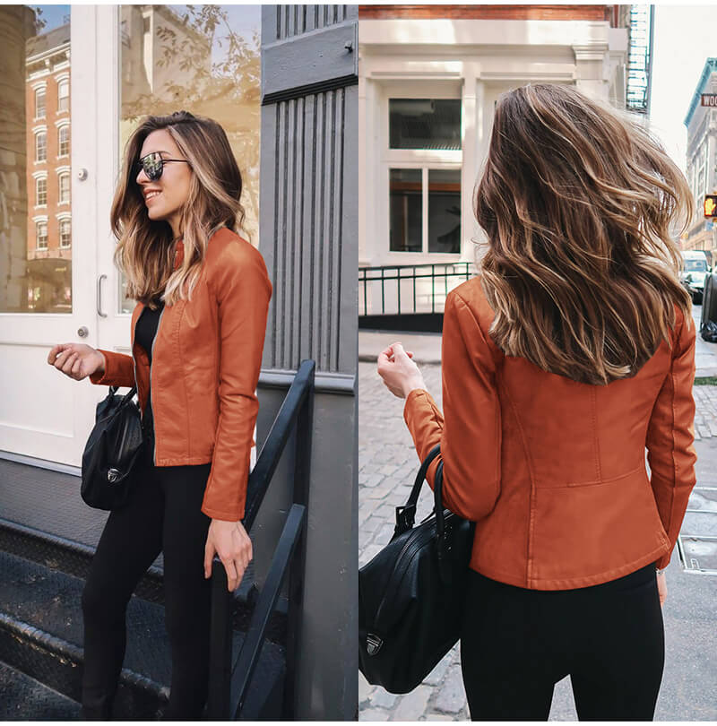Ottiliane - Lederjacke