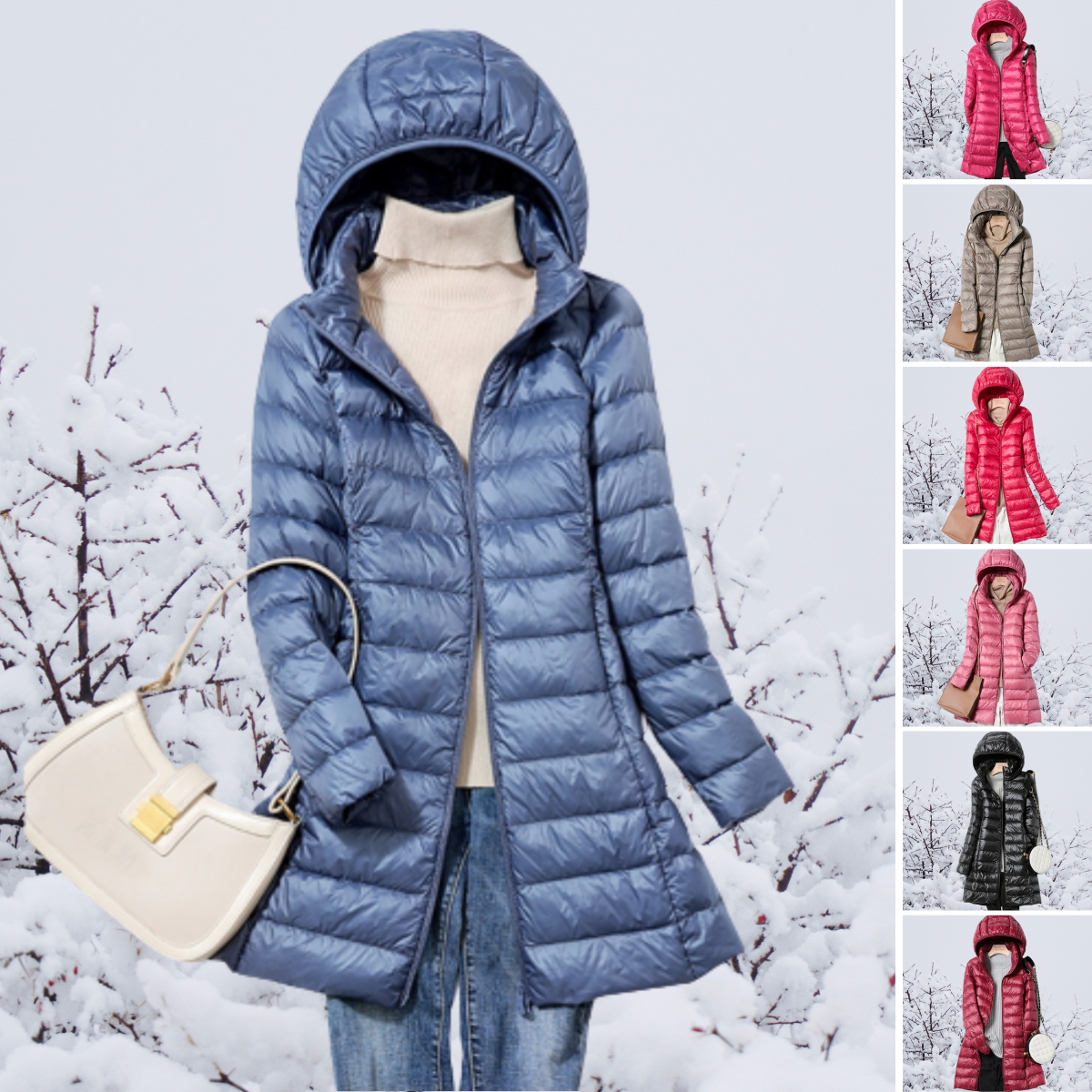 Evelyn - Ultraleichte Freizeitjacke für den Winter