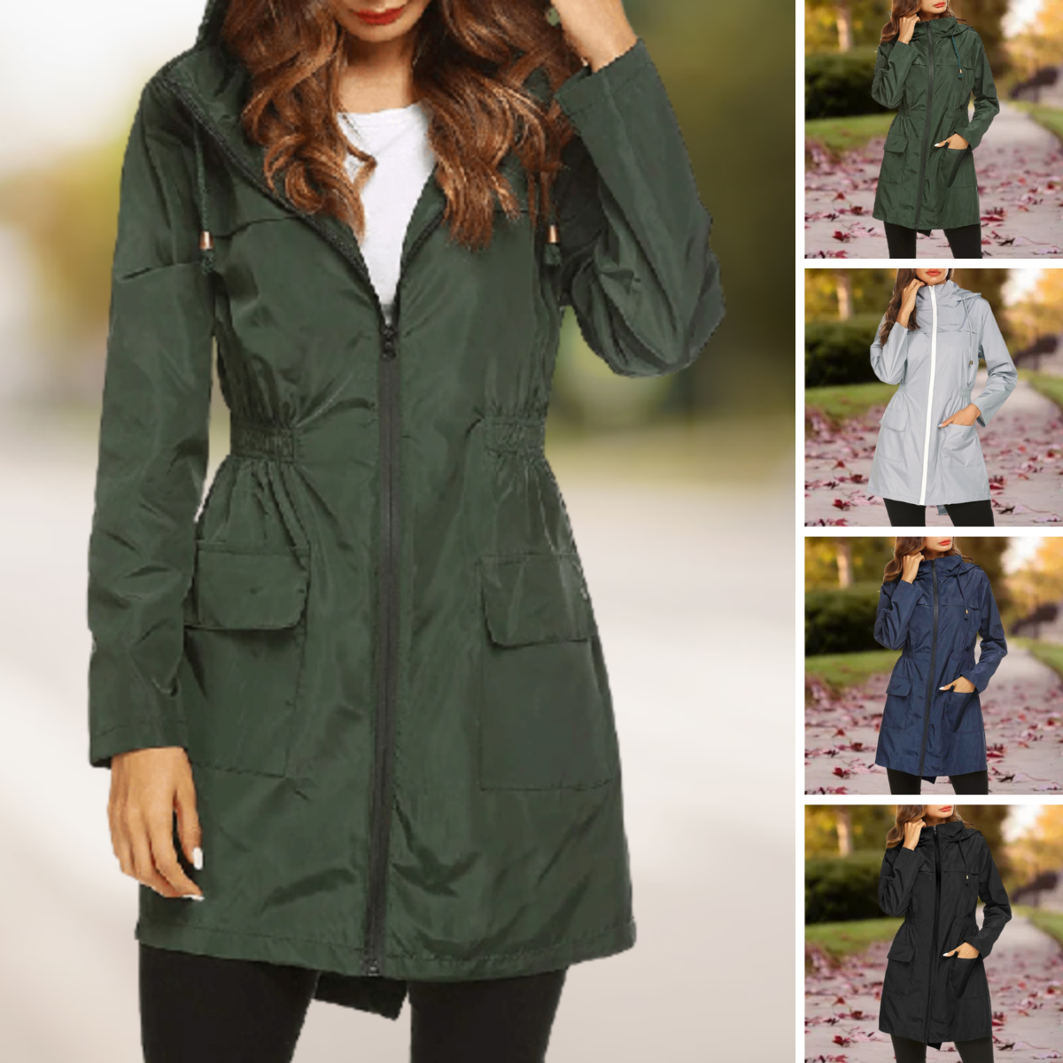 Eliana - Superleichte Outdoor-Kapuzenjacke
