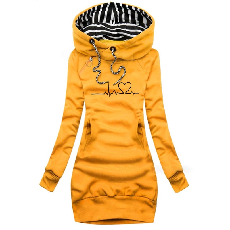 Rinna - Modisches Winterpulloverkleid