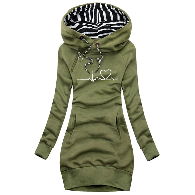 Rinna - Modisches Winterpulloverkleid