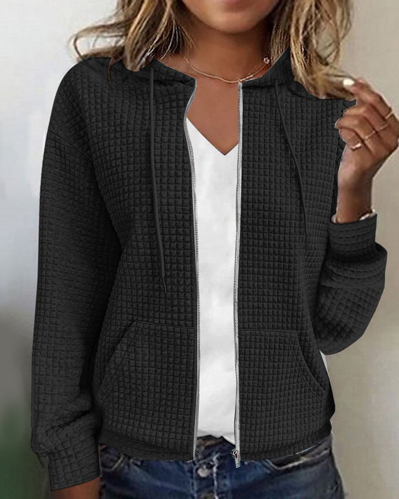 Eliska - Freizeitjacke mit einfarbigen Taschen