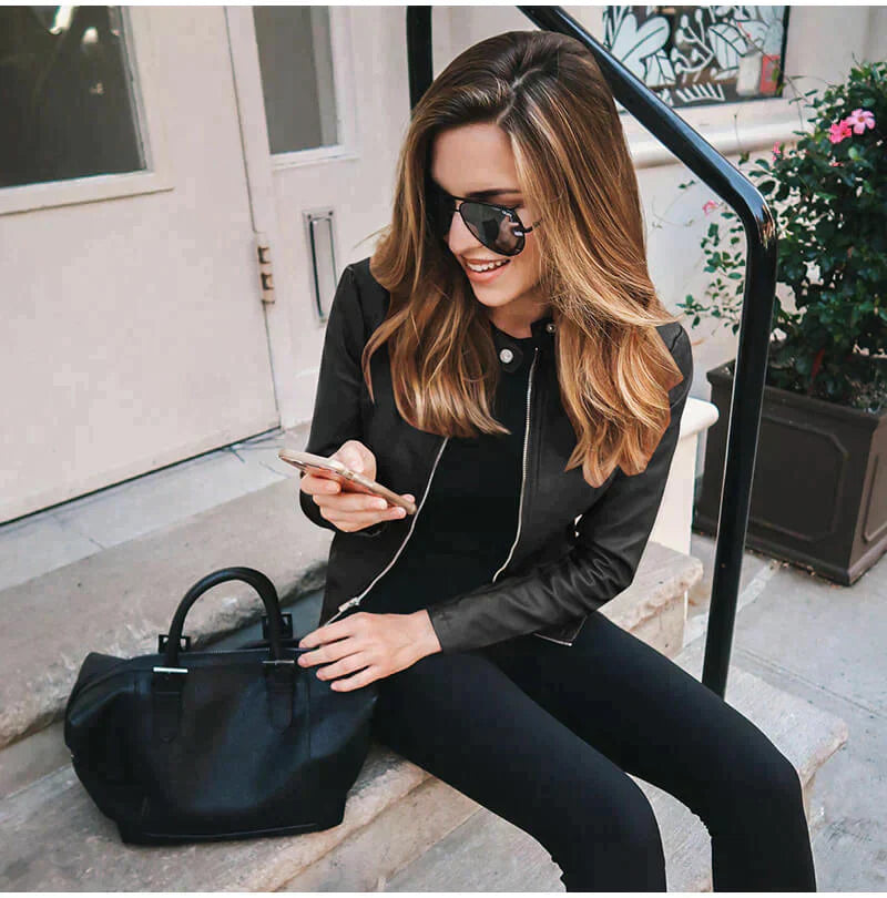 Ottiliane - Lederjacke