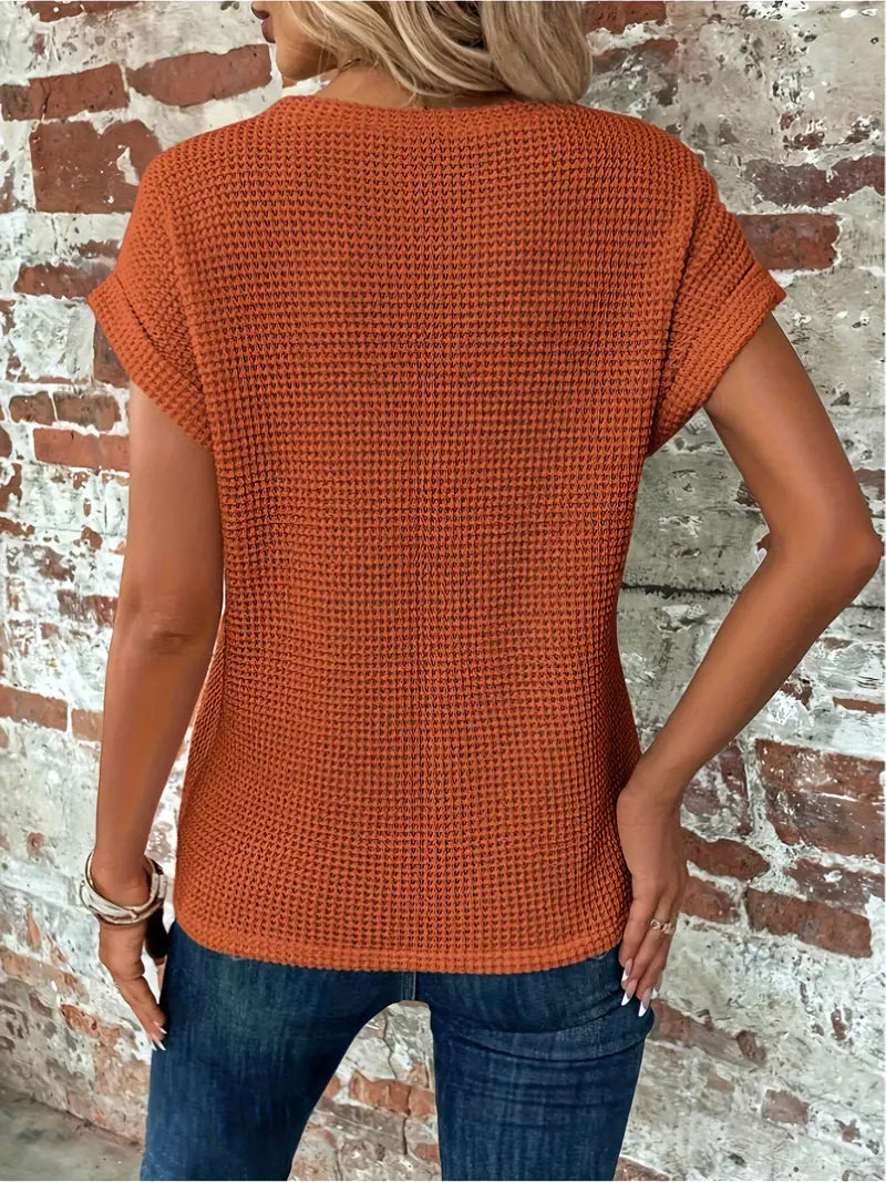Penina - Lässiges T-Shirt Mit Kurzen Ärmeln