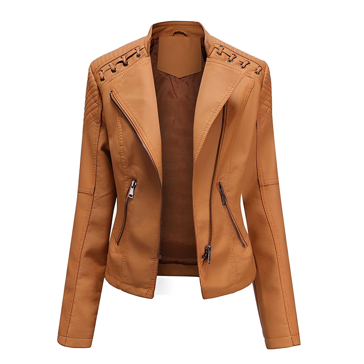 Laurina-Marie - Kunstlederjacke für Frauen