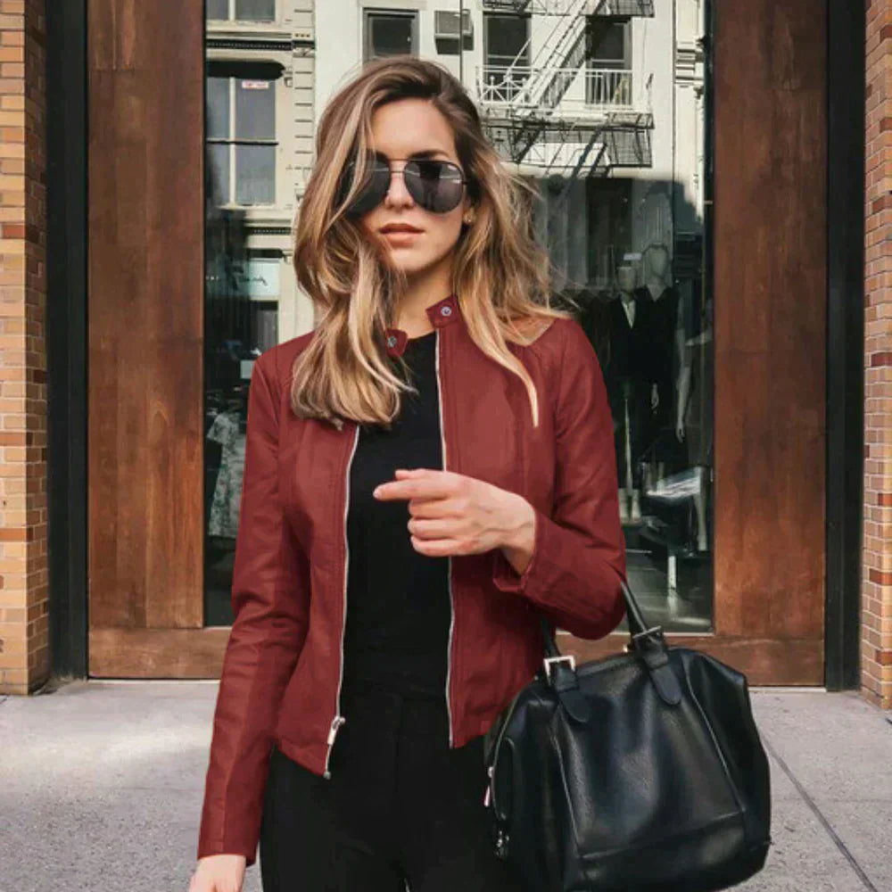 Ottiliane - Lederjacke