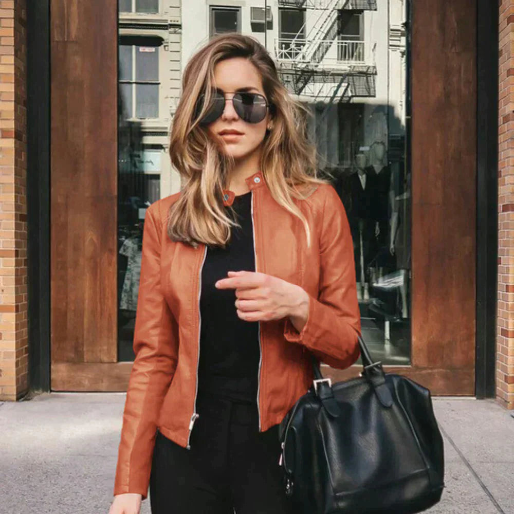 Ottiliane - Lederjacke