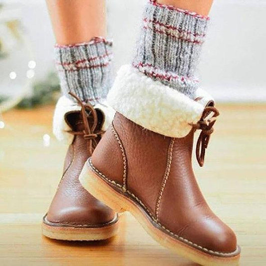 Celine - Wasserdichte Stiefel mit Wollfutter