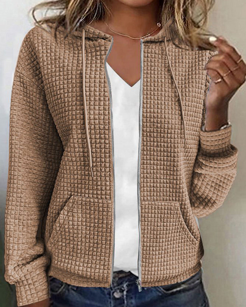 Eliska - Freizeitjacke mit einfarbigen Taschen