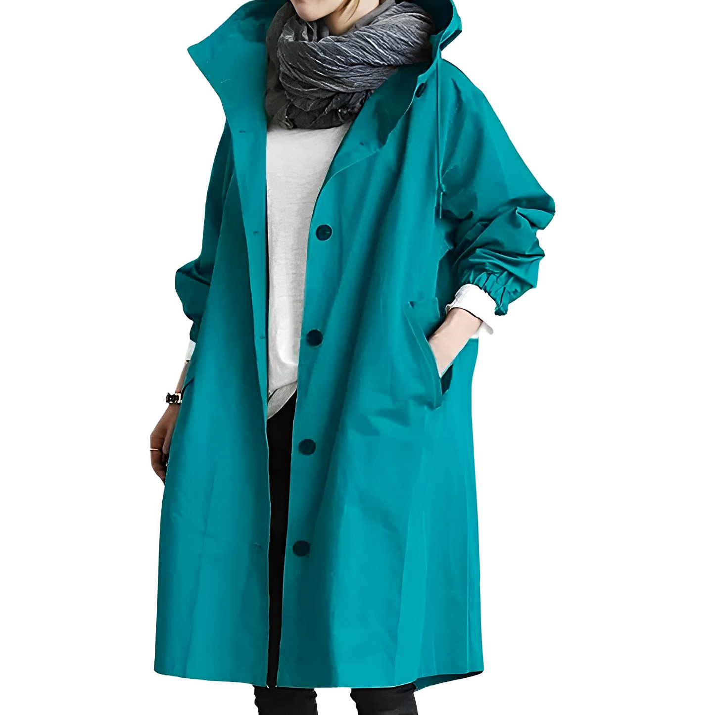 Helena - Wasserdichte Jacke mit Kapuze