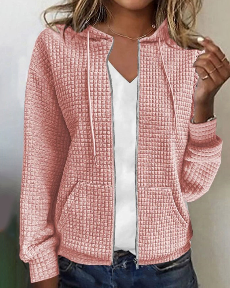 Eliska - Freizeitjacke mit einfarbigen Taschen
