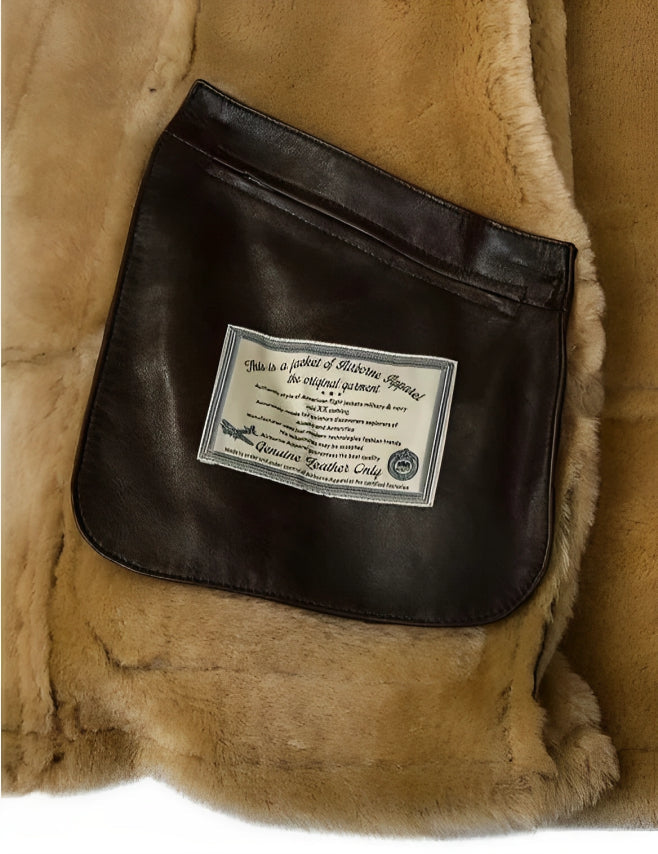 Fenia - B-7 Schafsfelljacke
