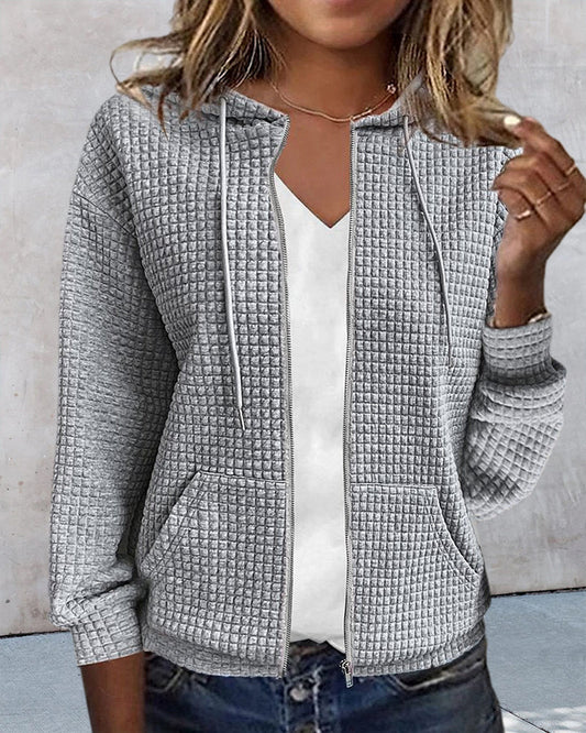 Eliska - Freizeitjacke mit einfarbigen Taschen