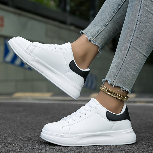 Ethel - Saubere weiße Sneaker für Damen, weiß