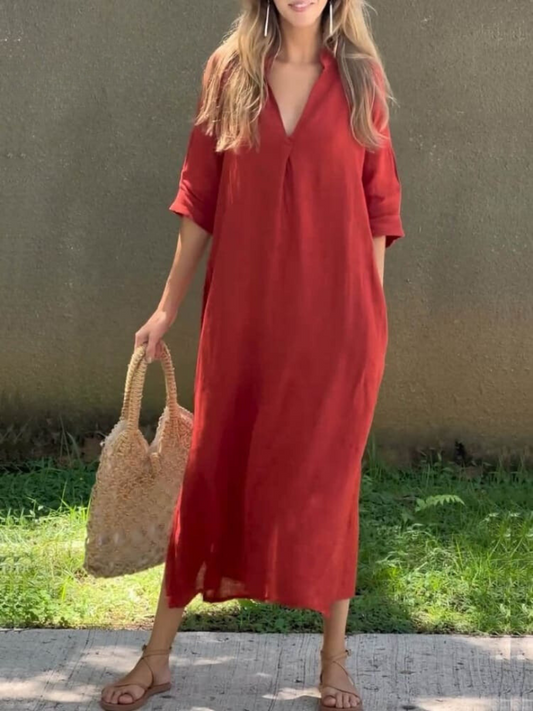 Ayleen - Damen Maxikleid