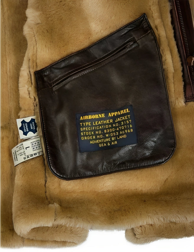 Fenia - B-7 Schafsfelljacke