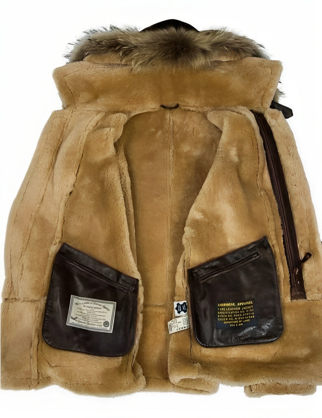Fenia - B-7 Schafsfelljacke
