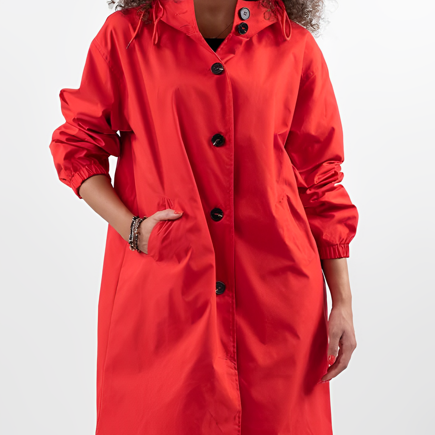 Helena - Wasserdichte Jacke mit Kapuze