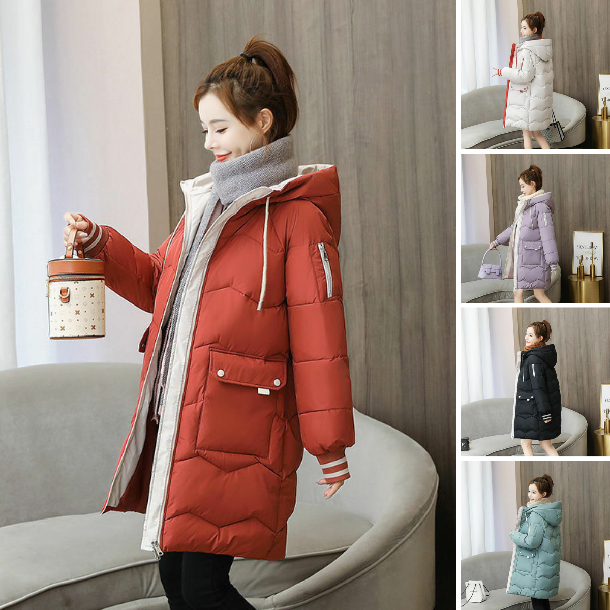 Juliane - Winter Windproof Hooded Jacket