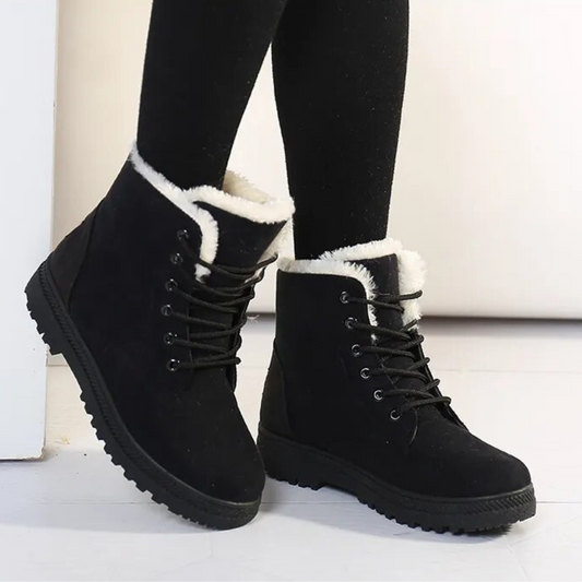 Aurora - Rutschfeste Schneestiefel mit Schnürsenkeln