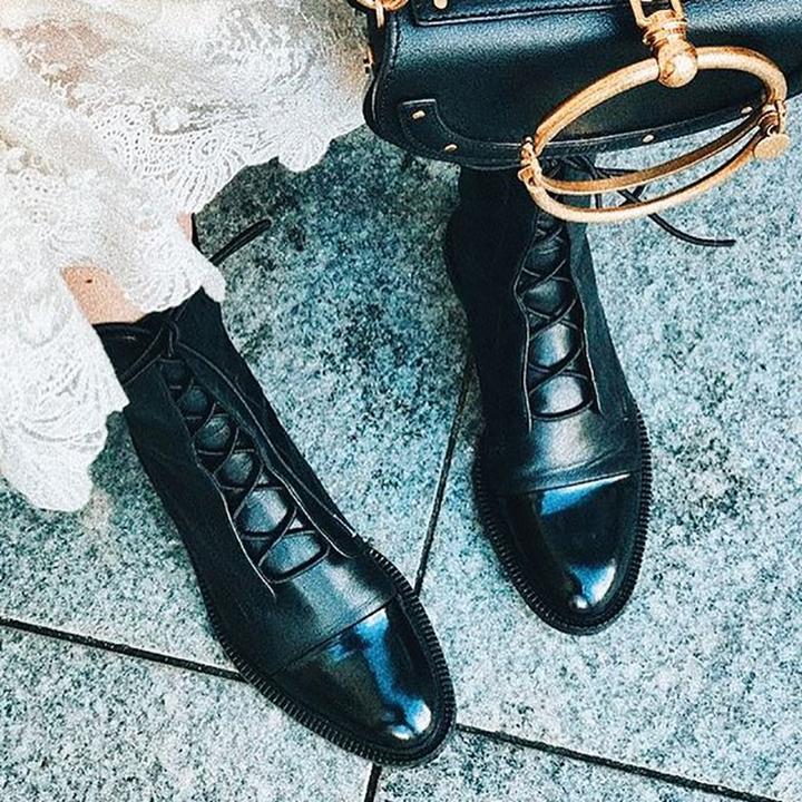 Alina - Klassische Vintage-Stiefel Für Damen