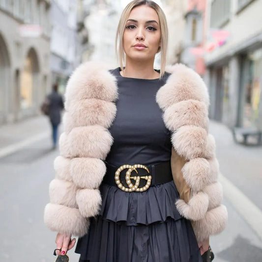 Aleida - Fleece-Mantel