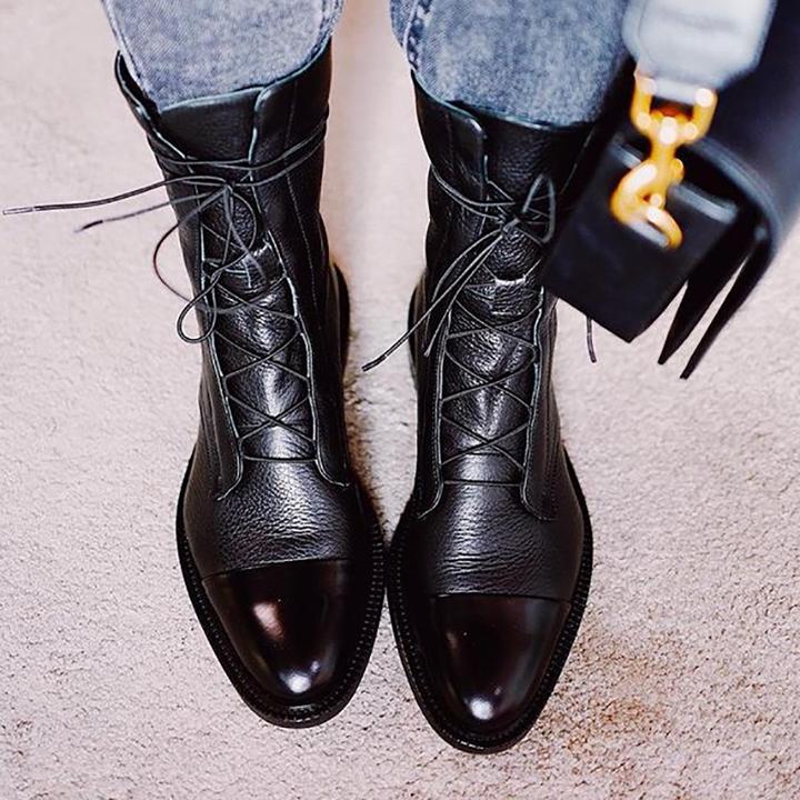 Alina - Klassische Vintage-Stiefel Für Damen