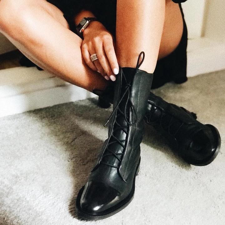 Alina - Klassische Vintage-Stiefel Für Damen