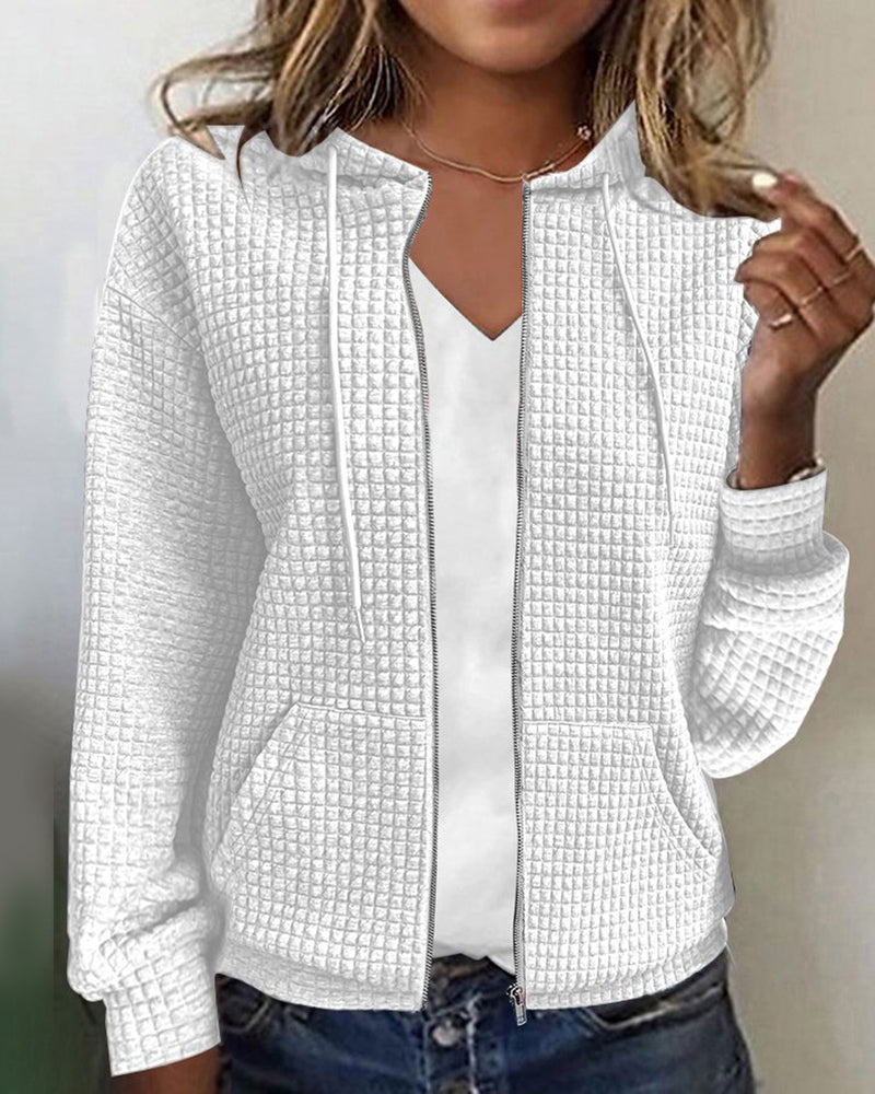 Eliska - Freizeitjacke mit einfarbigen Taschen