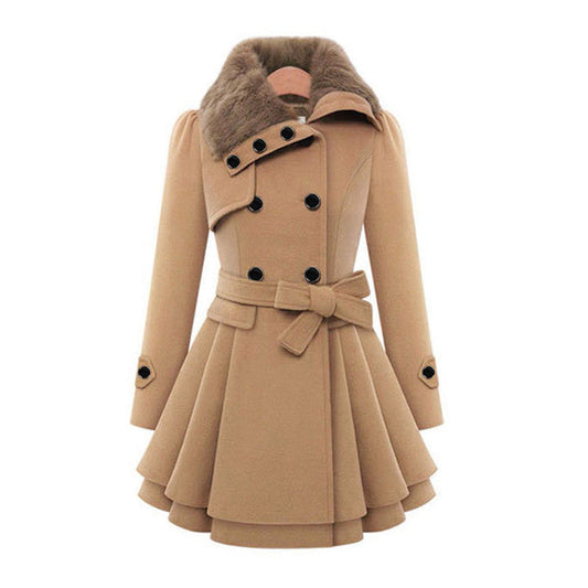 Jessika - Eleganter Mantel für Winterliche Anlässe für Damen