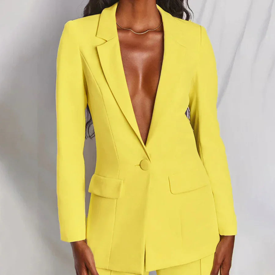 Morgana - chic blazer & hose set