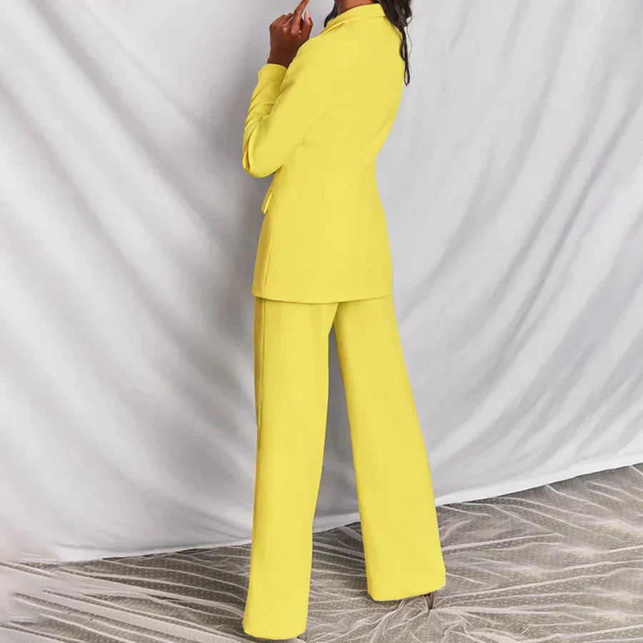 Morgana - chic blazer & hose set