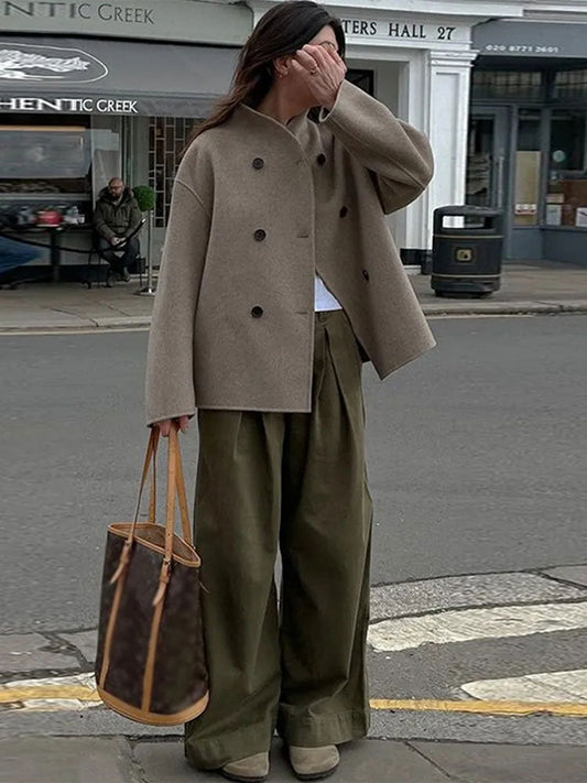 Ursula - Eleganter Wollmantel