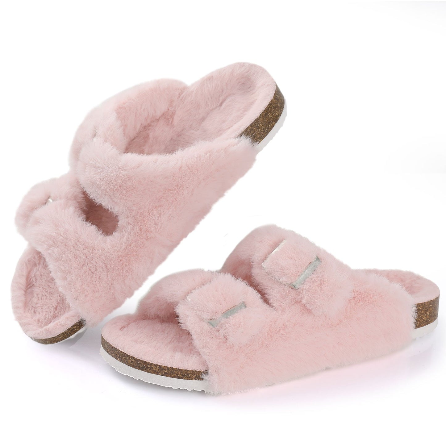 Alina - Pelzsandalen für Damen
