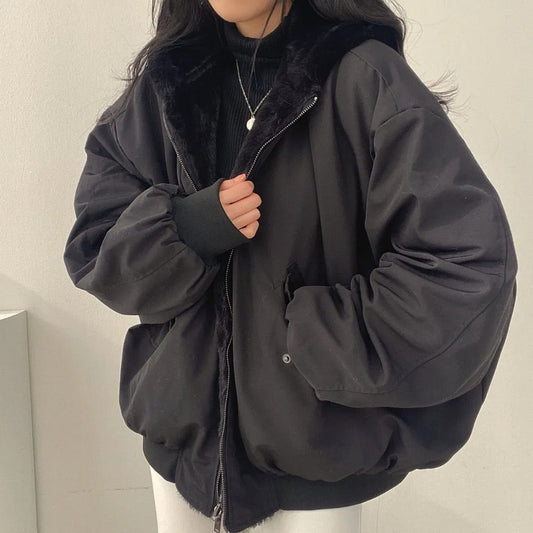 Grace - Bequeme doppellagige Winterjacke im koreanischen Stil